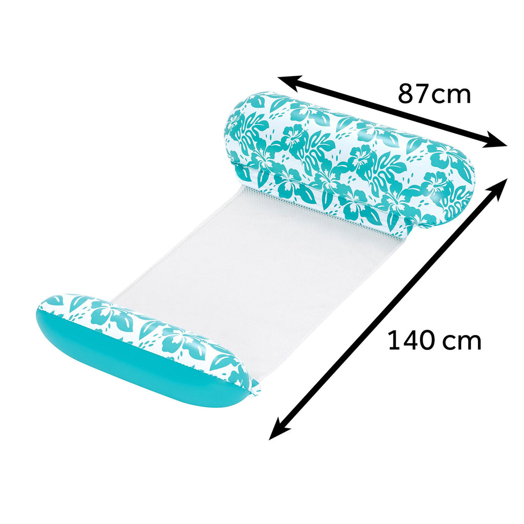 Bestway Comfort Plush pripučiamas paplūdimio čiužinys 140x87 cm suaugusiems ir paaugliams poilsiui prie vandens