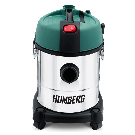 Pramoninis dulkių siurblys 20 litrų 1200W sausam ir šlapiam valymui su HEPA filtru ir pūtimo funkcija