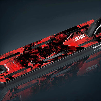 Paspirtuko neslystanti danga Soke Red Cyber, 52 × 13 cm