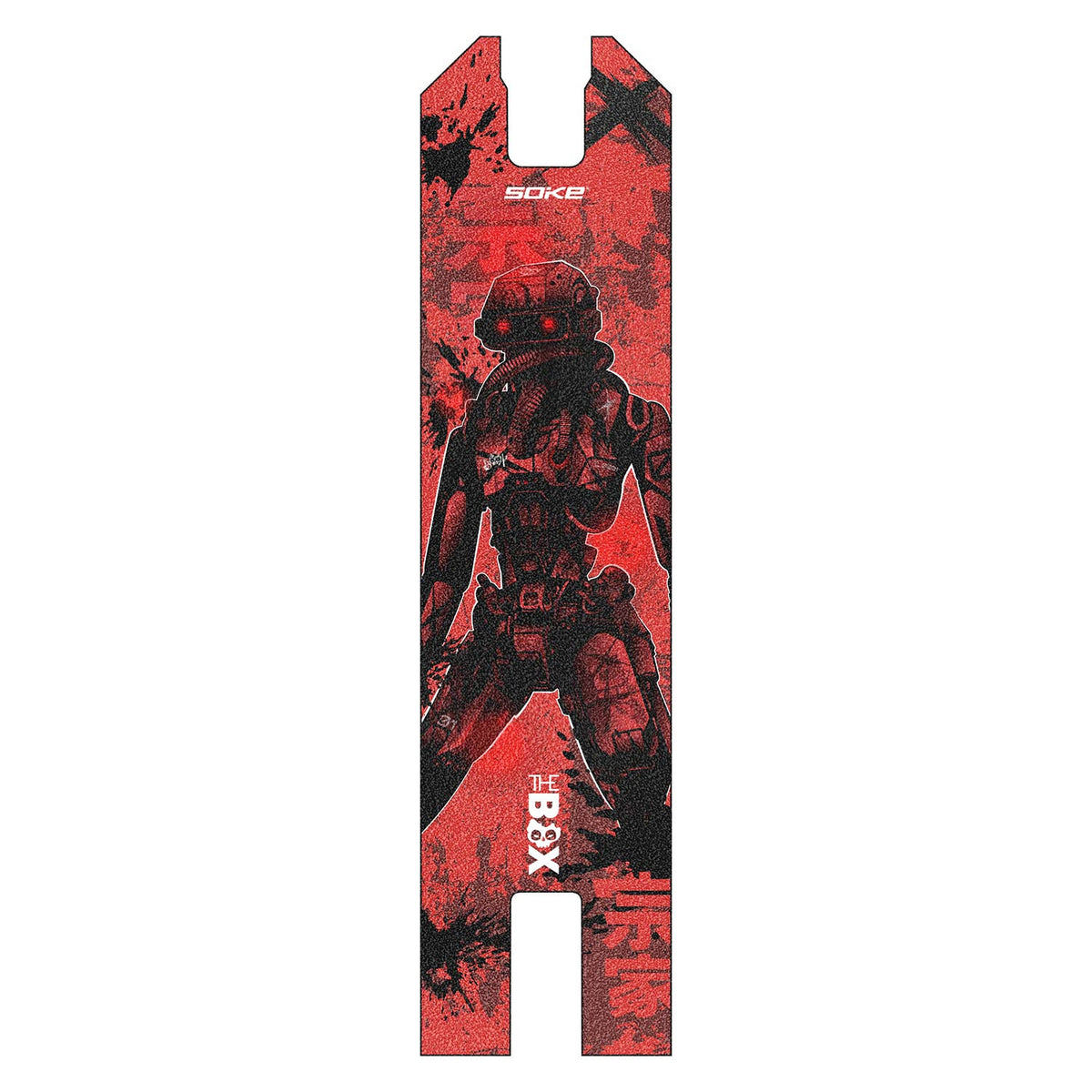Paspirtuko neslystanti danga Soke Red Cyber, 52 × 13 cm