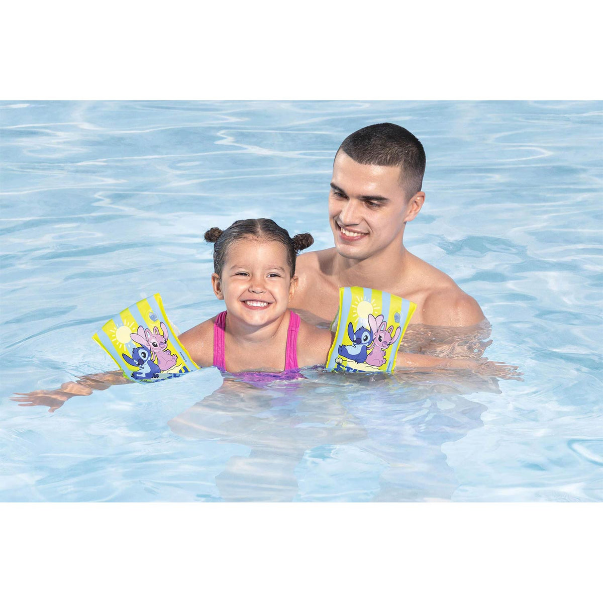 Plaukimo rankovės Bestway Lilo & Stitch 9104S, 23 × 18 cm