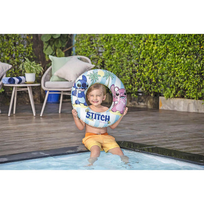 Plaukimo žiedas Bestway Lilo & Stitch 9104U, 56 cm