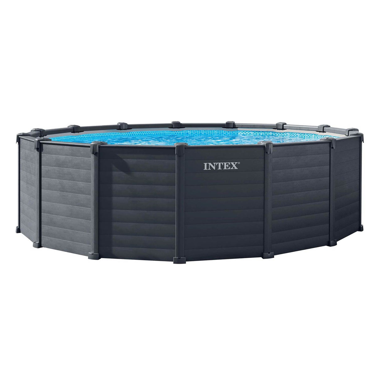Plieninių sienelių baseinas Intex, 478 × 124 cm, 18 dalių komplektas