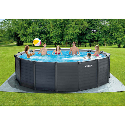 Plieninių sienelių baseinas Intex, 478 × 124 cm, 18 dalių komplektas