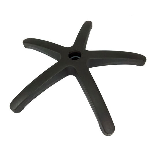 Juodas kėdės pagrindas 320 mm biuro kėdei stabilus ir patvarus pasirinkimas