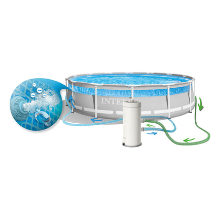 Sodo baseino filtravimo siurblys 3785 l/h su H tipo kasetiniu filtru ir Hydro Aeration technologija