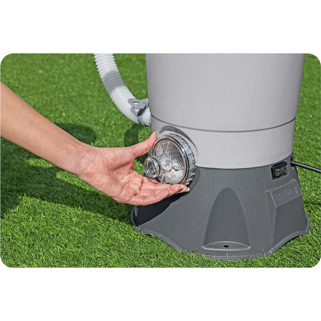 Smėlio siurblys baseinui Bestway 58515 3596 l/h su 25 kg kvarcinio smėlio filtravimui