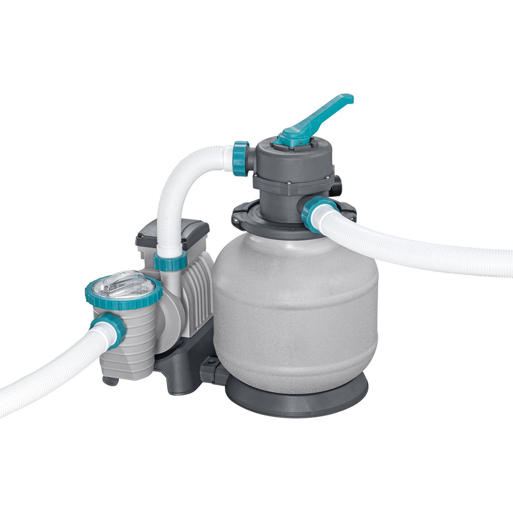 Smėlio siurblys baseinui Bestway 58499 8327 l/h su 25 kg kvarcinio smėlio filtravimo sistema