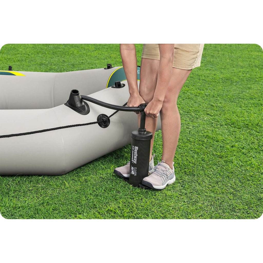 Bestway 65157 Hydro-Force Ranger Elite X4 keturvietis pripučiamas pontonas žvejybai ir poilsiui