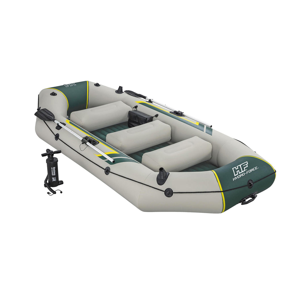 Bestway 65157 Hydro-Force Ranger Elite X4 pripučiama valtis pontonas 4 asmenims žvejybai ir poilsiui