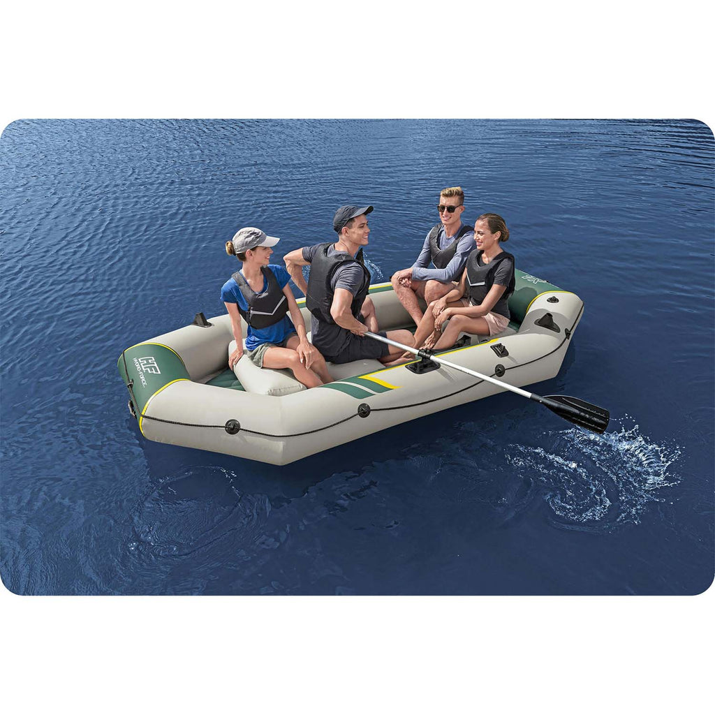 Bestway Hydro-Force Ranger Elite X4 pripučiama valtis keturiems žvejybai ir poilsiui su irklais ir pompa