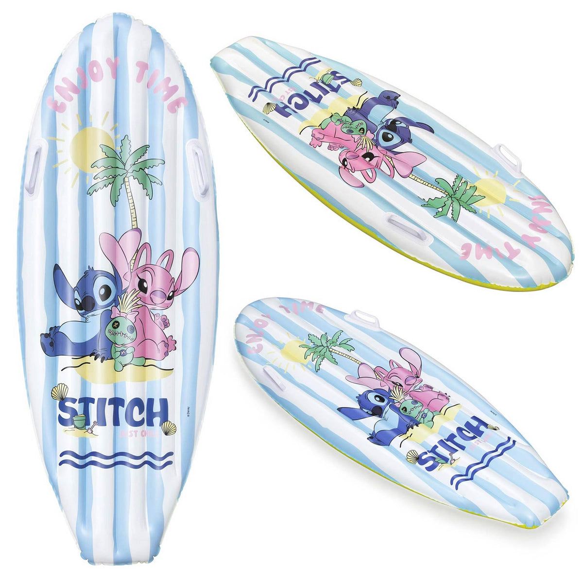 Pripučiama plaukimo lenta Bestway Lilo & Stitch 9104V, 114 × 46 cm