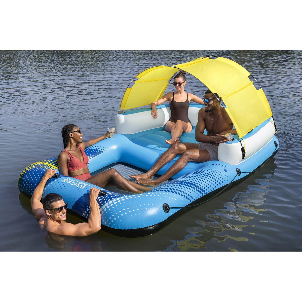 Pripučiama vandens sala su stogeliu Bestway Summer Oasis, 4 asmenims