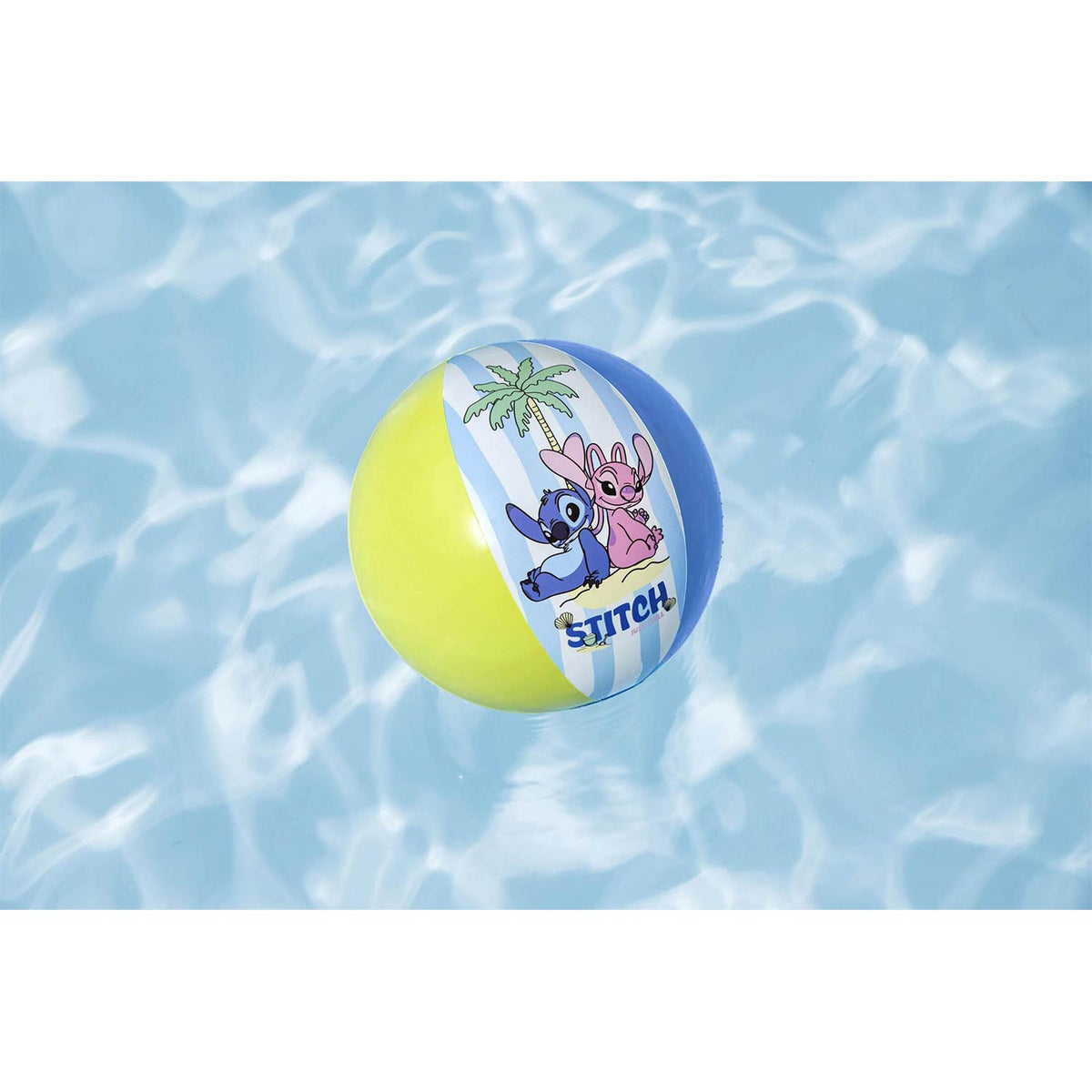 Pripučiamas paplūdimio kamuolys Bestway Lilo & Stitch 9104T, 51 cm