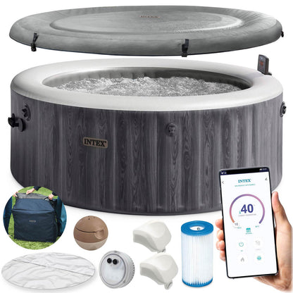 Pripučiamas SPA Intex, 4 asmenims