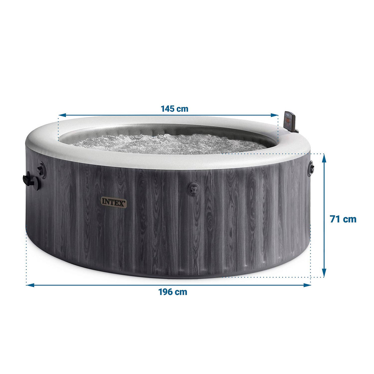 Pripučiamas SPA Intex, 4 asmenims