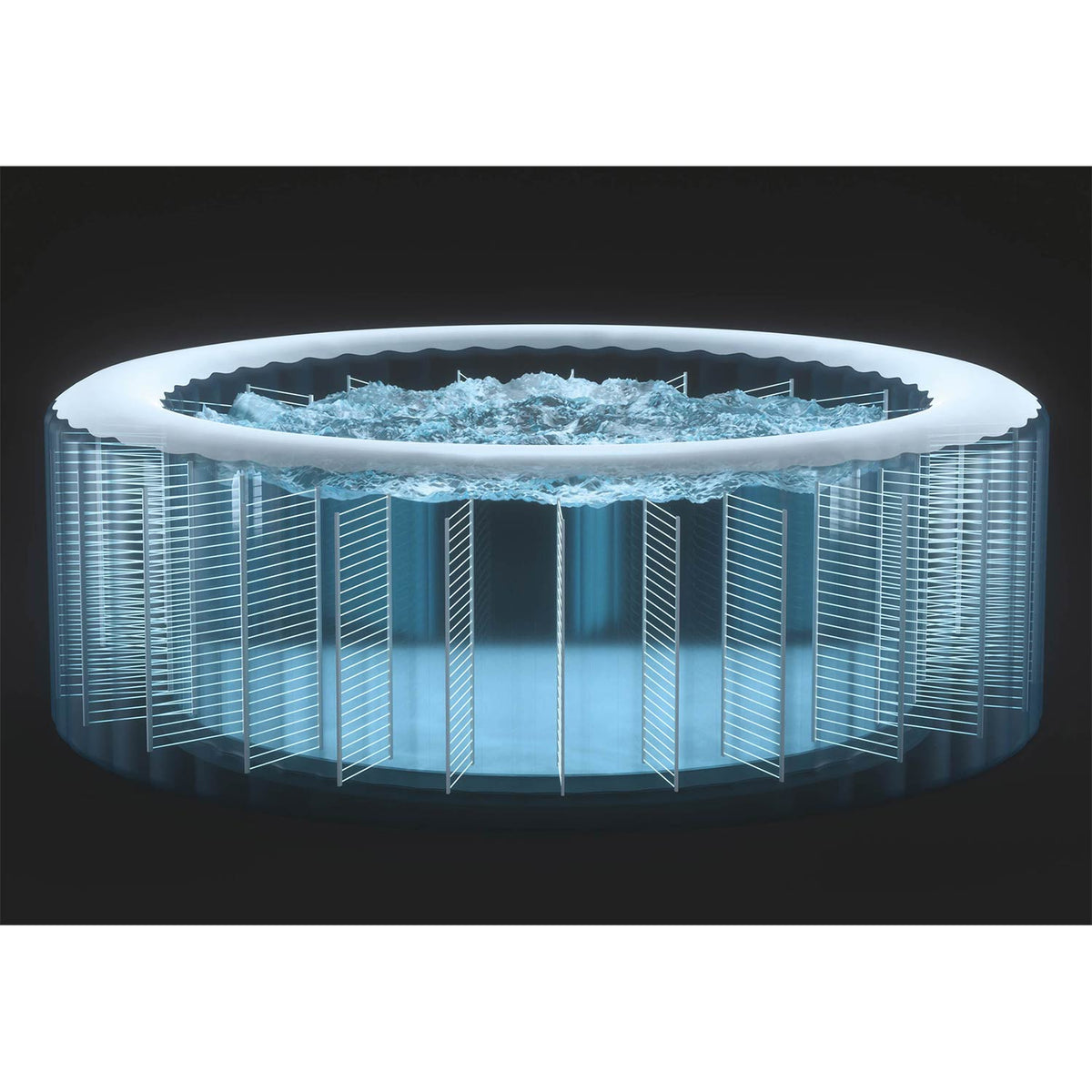 Pripučiamas SPA Intex, 4 asmenims