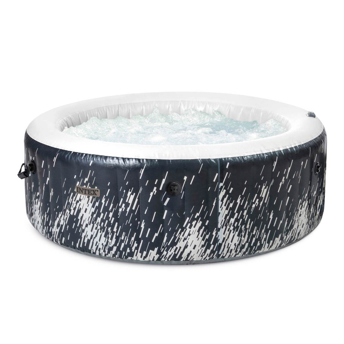 Pripučiamas SPA Intex Glow Deluxe, 4 asmenims, su LED