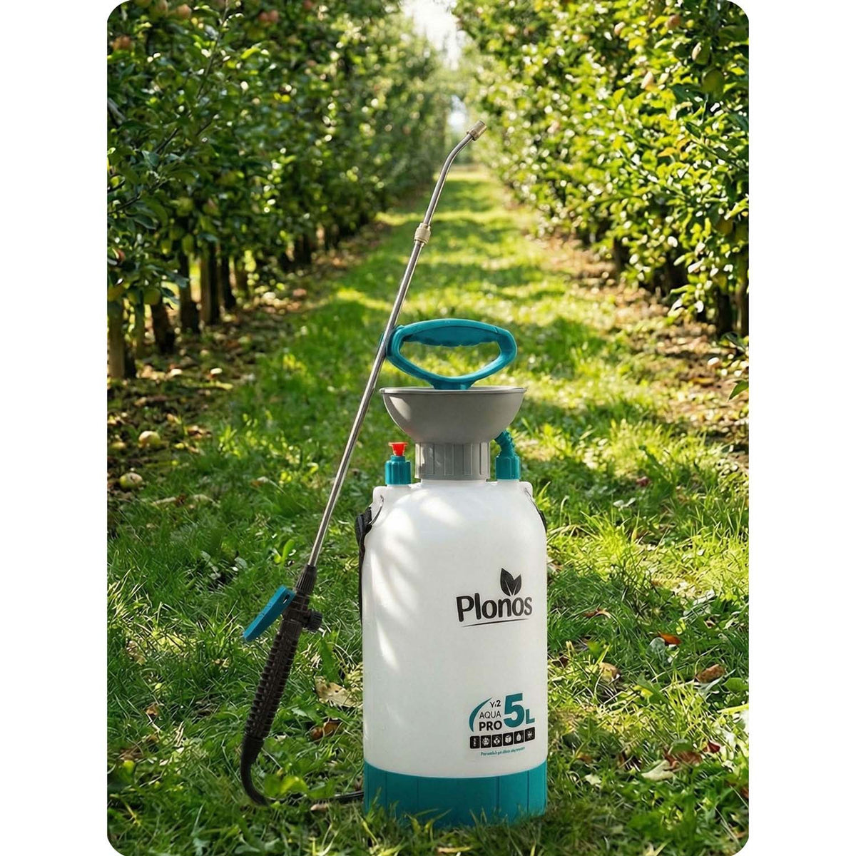 Rankinis slėginis purkštuvas Plonos Aqua Pro, 5 l