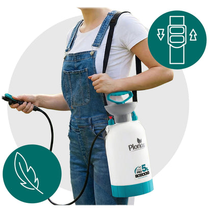 Rankinis slėginis purkštuvas Plonos Aqua Pro, 5 l