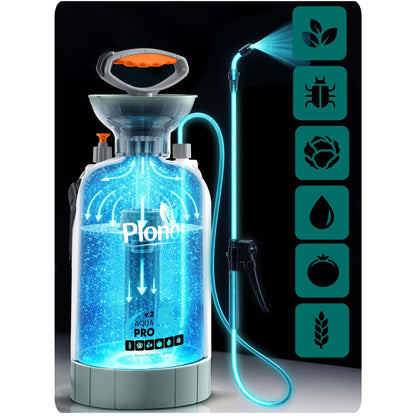 Rankinis slėginis purkštuvas Plonos Aqua Pro, 5 l