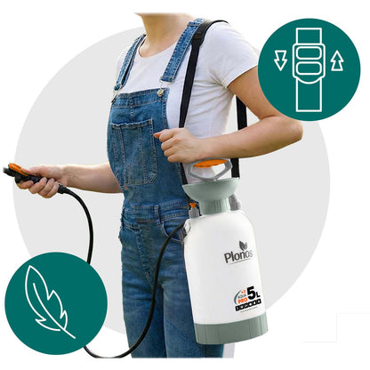 Rankinis slėginis purkštuvas Plonos Aqua Pro, 5 l