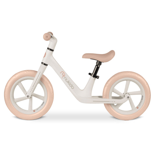 Vaikiškas krosinis dviratis Light Flee Nukido su 12 colių ratais ir reguliuojama sėdyne mokymuisi važiuoti