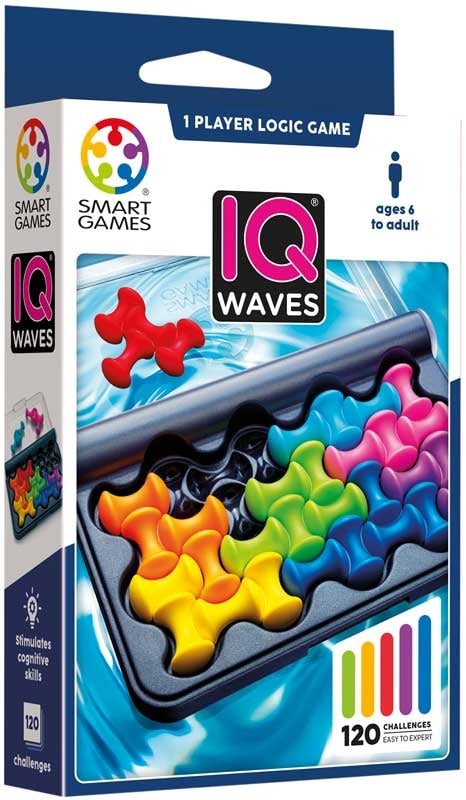 IQ Bangos loginis galvosūkis vaikams ir suaugusiems nuo 6 metų su 120 užduočių SMART GAMES žaidimas