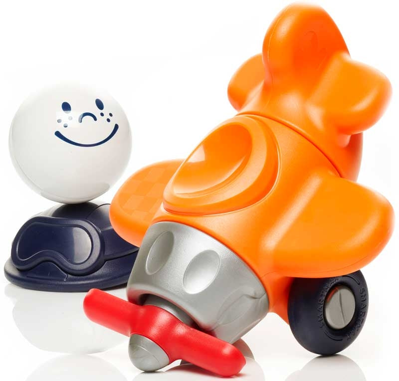 Magnetinis konstruktorius vaikams SMARTMAX Mano Pirmasis Lėktuvas nuo 1 metų