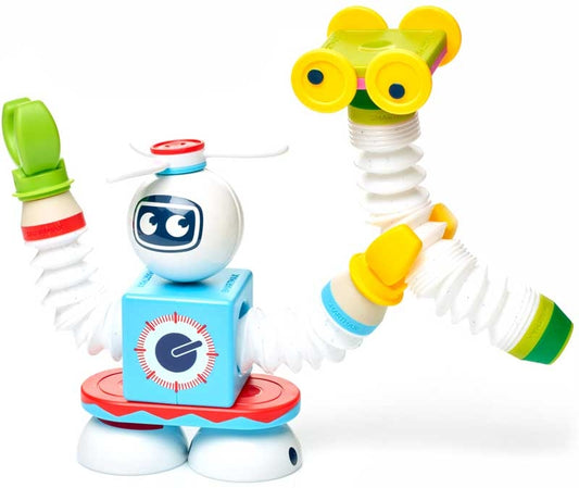 SMARTMAX Roboflex magnetinis žaislas vaikams robotų konstravimui ir kūrybiškumo lavinimui