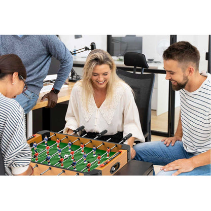 Mini stalo futbolas Neosport vaikams ir suaugusiems kompaktiškas stalo žaidimas namams biurui ar dovanai futbolo mėgėjams