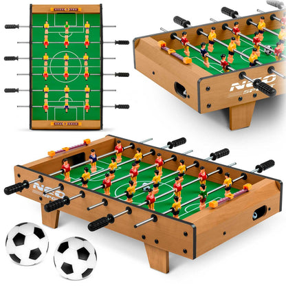 Mini stalo futbolas Neosport vaikams ir suaugusiems žaidimui namuose ant stalo