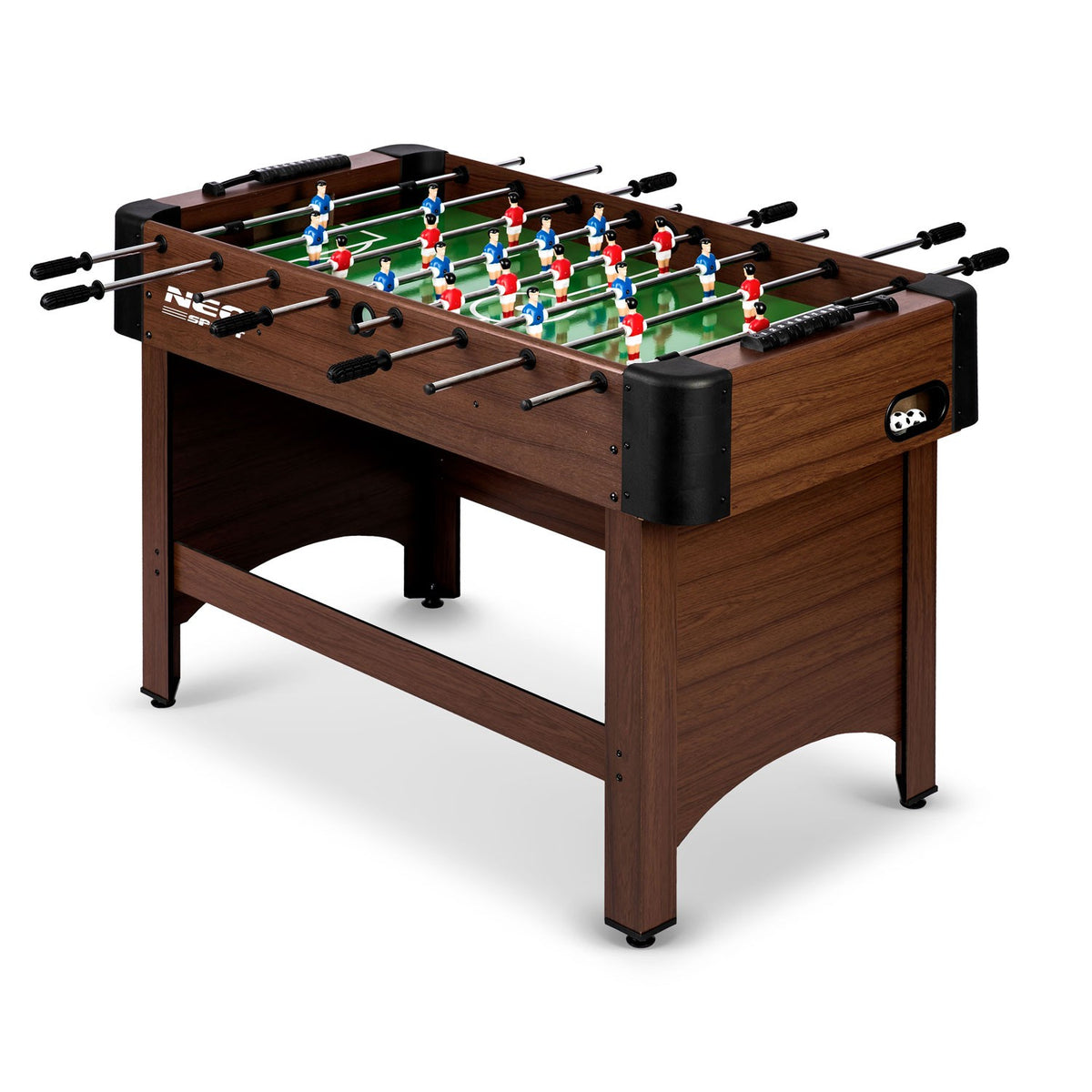 Stalo futbolo stalas Neosport 118x61x79 cm šeimos pramogoms ir žaidimams namuose