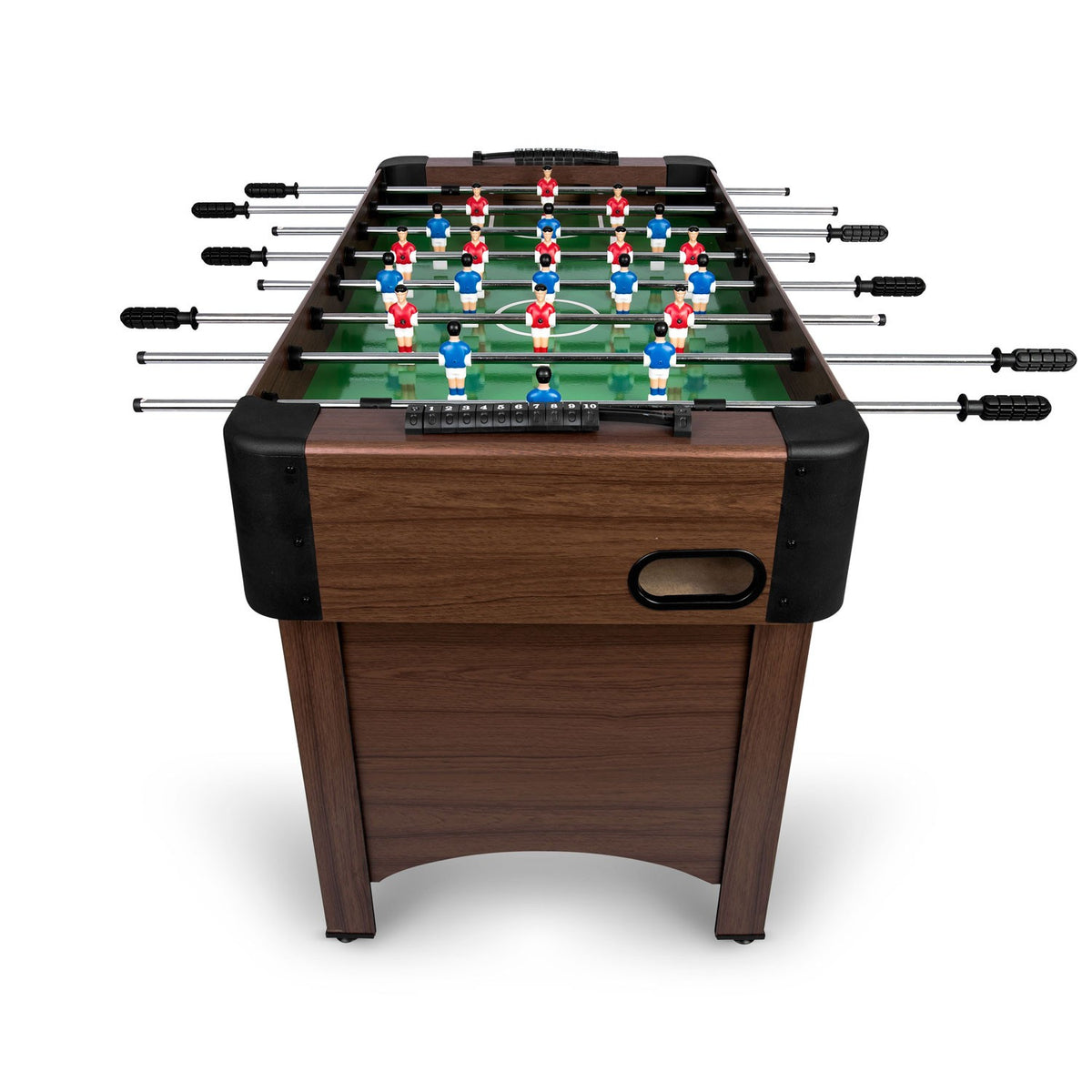 Stalo futbolo stalas Neosport vaikams ir suaugusiems su reguliuojamu aukščiu ir chromuotais strypais 118x61x79 cm