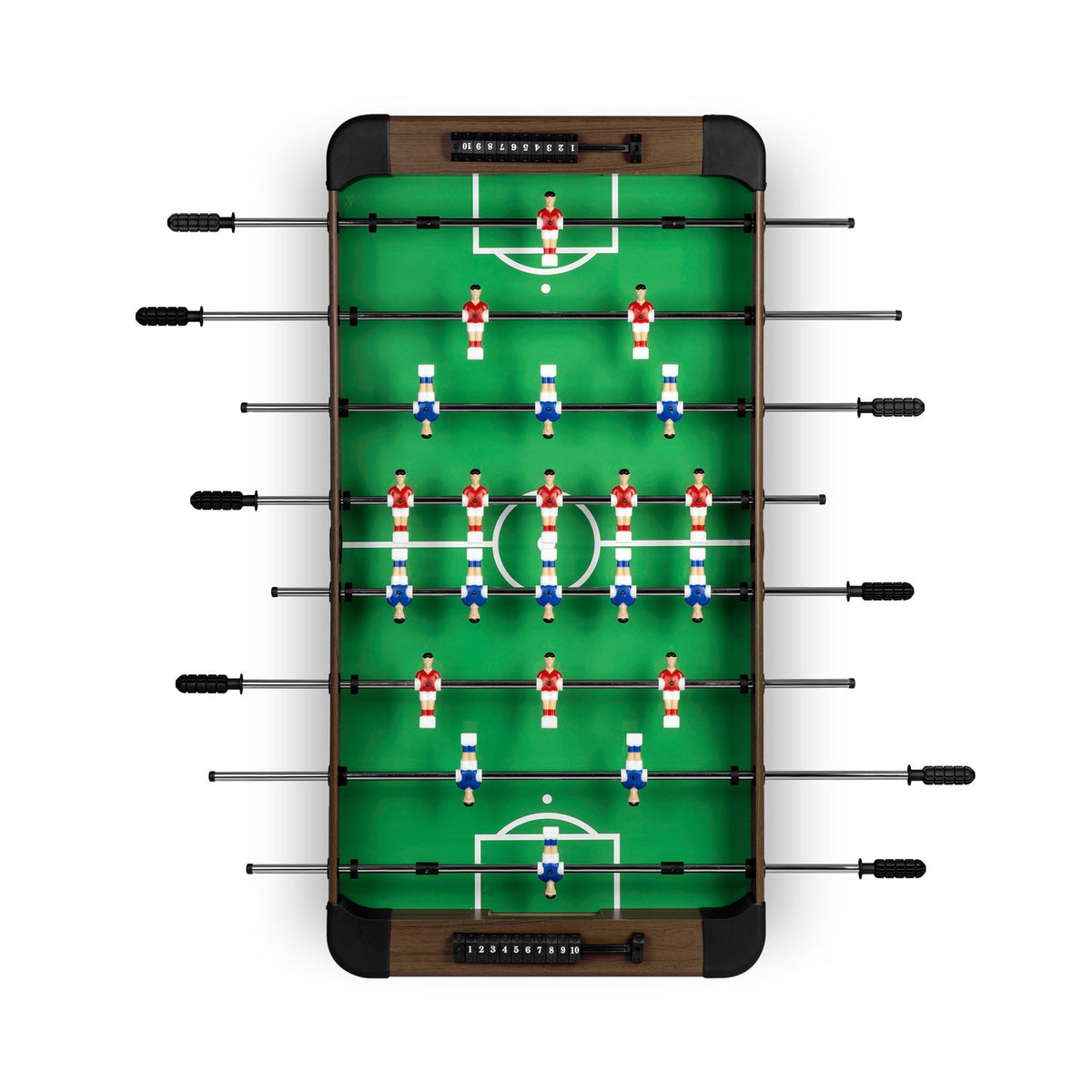 Stalo futbolo stalas Neosport 118x61x79cm šeimos pramogoms žaidimų kambariui ir biurui