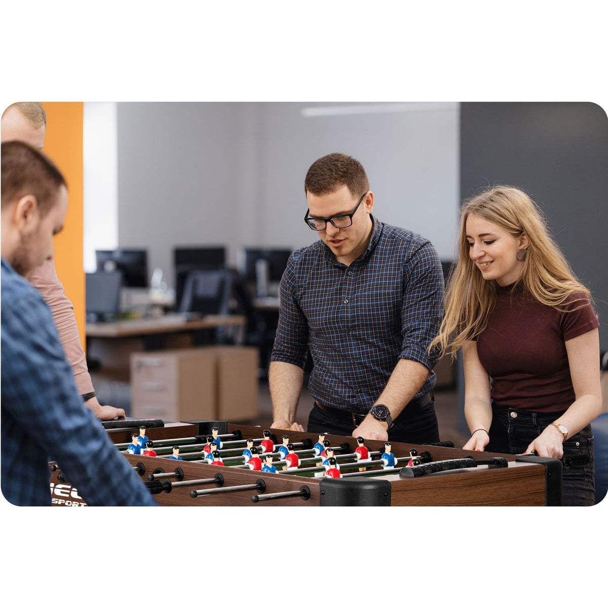 Stalo futbolo stalas Neosport 118x61x79 cm šeimos ir vaikų pramogoms