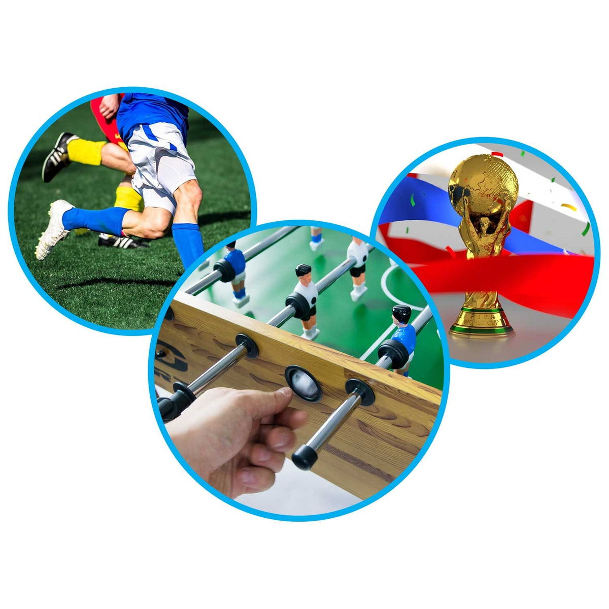 Didelis stalo futbolo stalas Neo-Sport šeimai biurui ir pramogoms