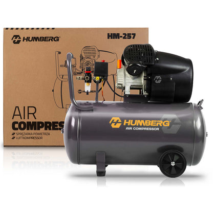 Tepalinis oro kompresorius Humberg, 100 l, 8 bar