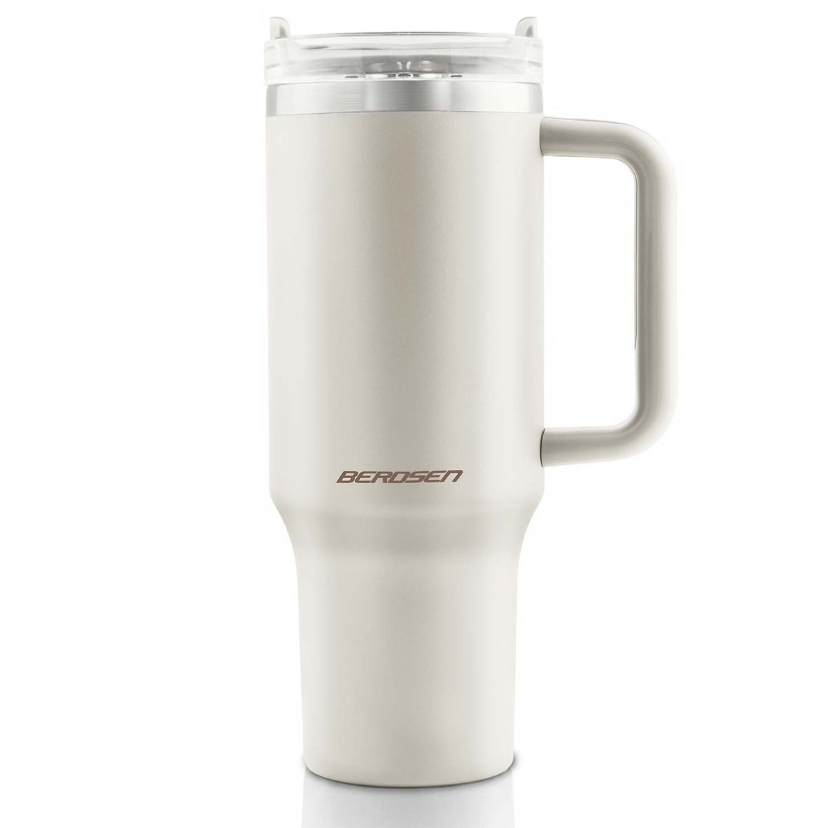 Termopuodelis su šiaudeliu Berdsen, 1180 ml, kreminis