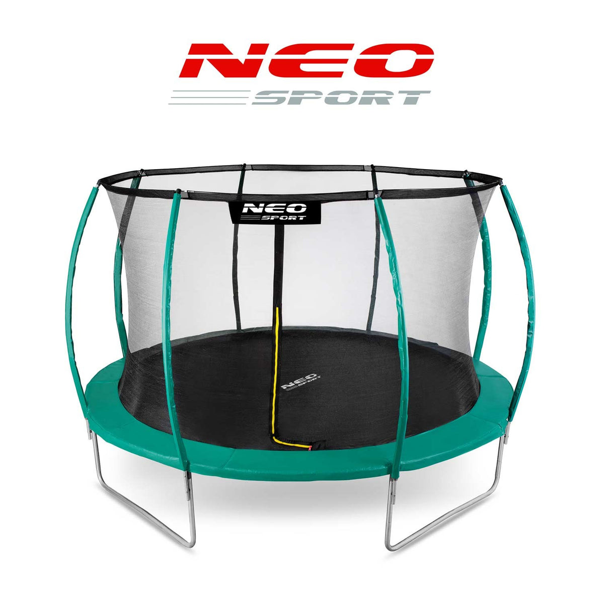 12 pėdų sodo batutas su vidiniu tinklu vaikams ir suaugusiems 374 cm Neo-Sport