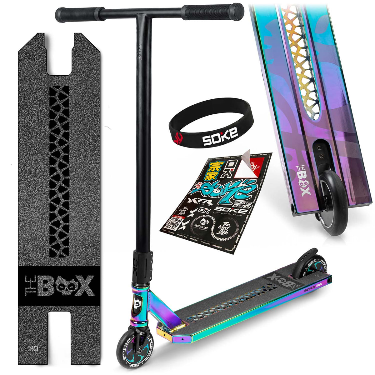 Triukinis paspirtukas SOKE BOX