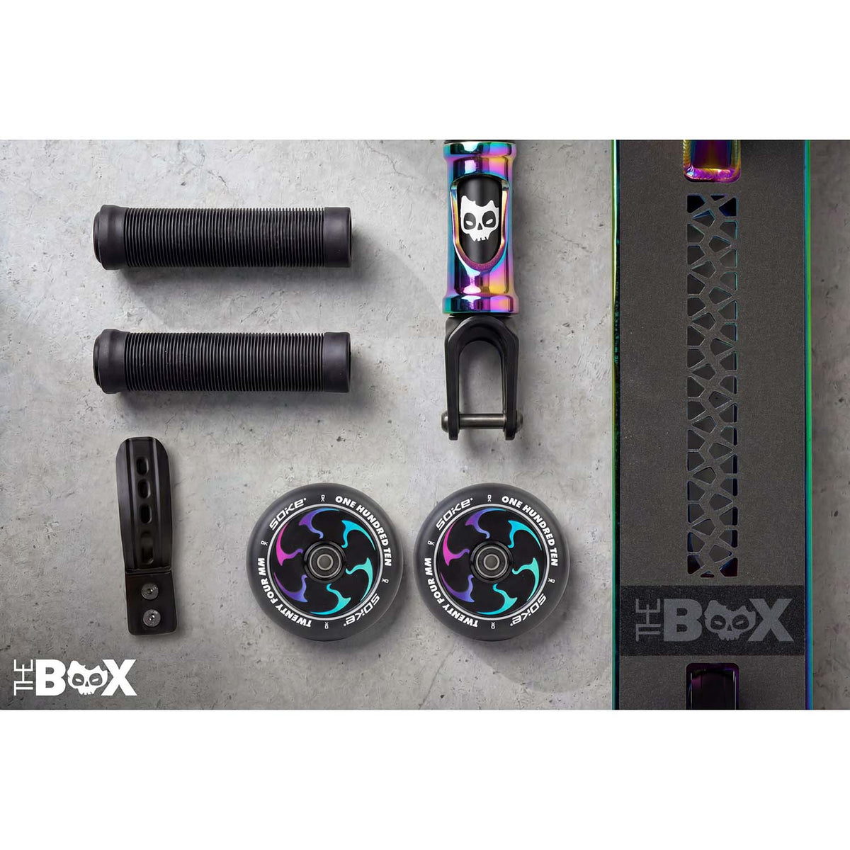 Triukinis paspirtukas SOKE BOX