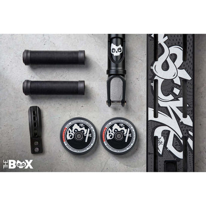 Triukinis paspirtukas SOKE BOX, juodas