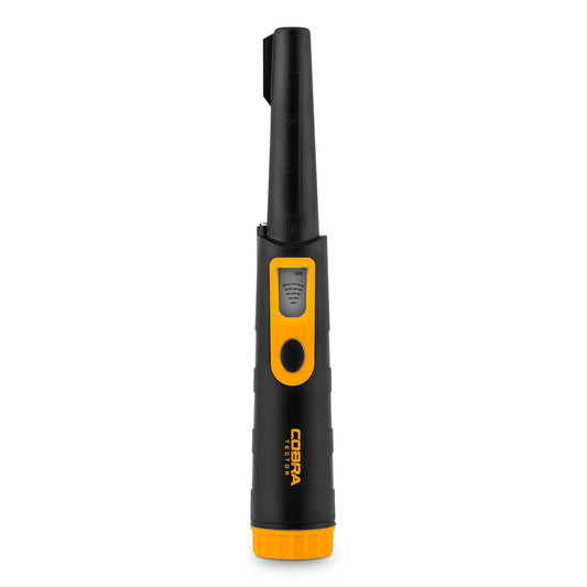 Pinpointer metalo detektorius Cobra Tector su LCD ekranu ir LED žibintuvėliu lobių paieškoms