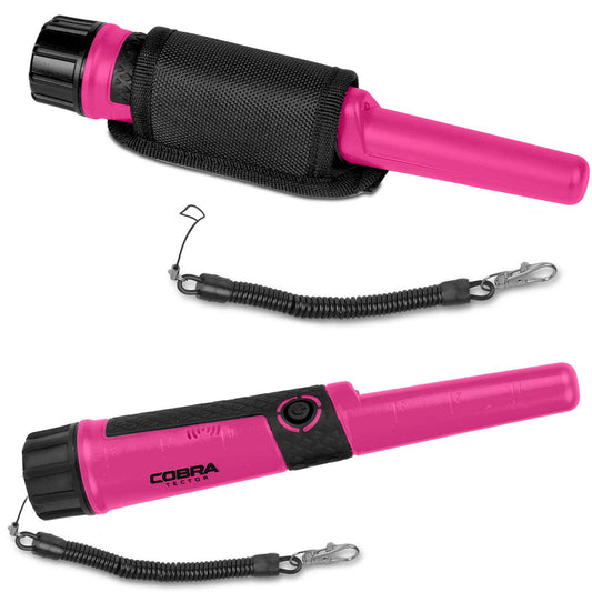 Mini metalo detektorius Cobra Tector pinpointeris ieškoti aukso monetų papuošalų IPX8 atsparus vandeniui